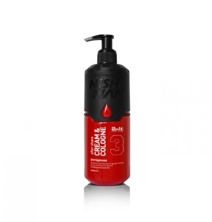 NISHMAN AFTER SHAVE CREAM COLOGNE 2IN1 03 PYROGENEOUS - 400ml