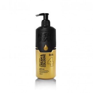 NISHMAN AFTER SHAVE CREAM COLOGNE 2IN1 04 GOLD ONE - 400ml