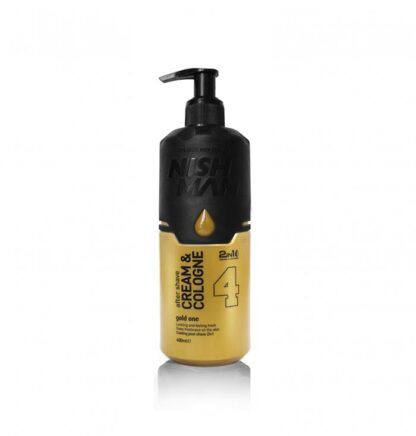 NISHMAN AFTER SHAVE CREAM COLOGNE 2IN1 04 GOLD ONE - 400ml