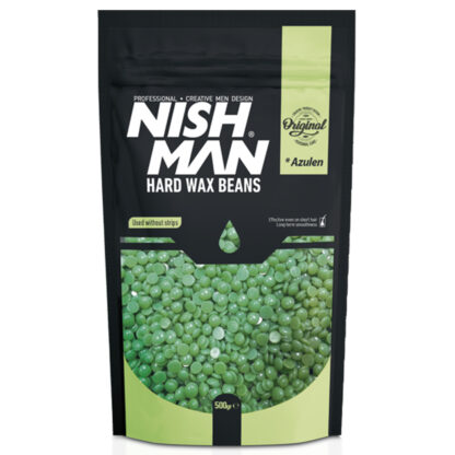 NISHMAN HAIR REMOVAL BEAN WAX AZULEN - 500gr