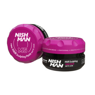 NISHMAN FIBRE HAIR SCULPTING PASTE MATTE LOOK M5 - 100ml