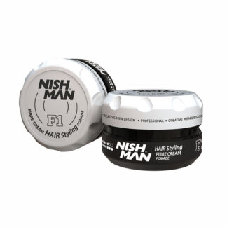 NISHMAN FIBRE CREAM HAIR STYLING POMADE F1 - 100ml