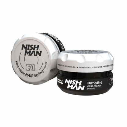 NISHMAN FIBRE CREAM HAIR STYLING POMADE F1 - 100ml