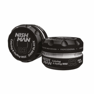 NISHMAN COLORING STYLING WAX DARK BLACK C3 - 100ml