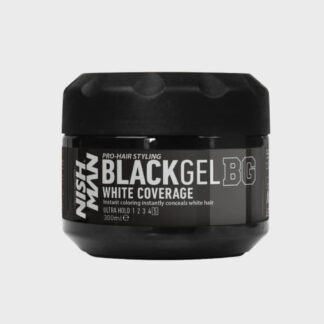 NISHMAN BLACK GEL ULTRA HOLD - 300ml