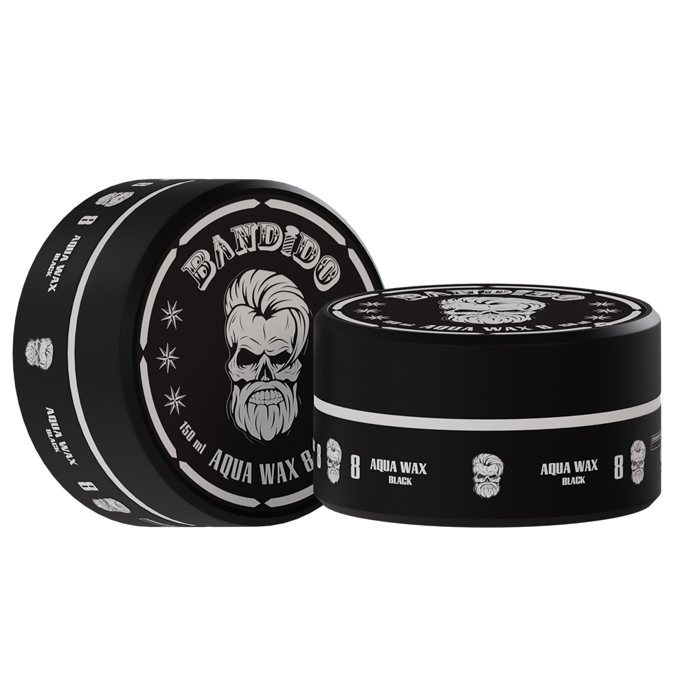 BANDIDO AQUA 8 WAX BLACK-150ml