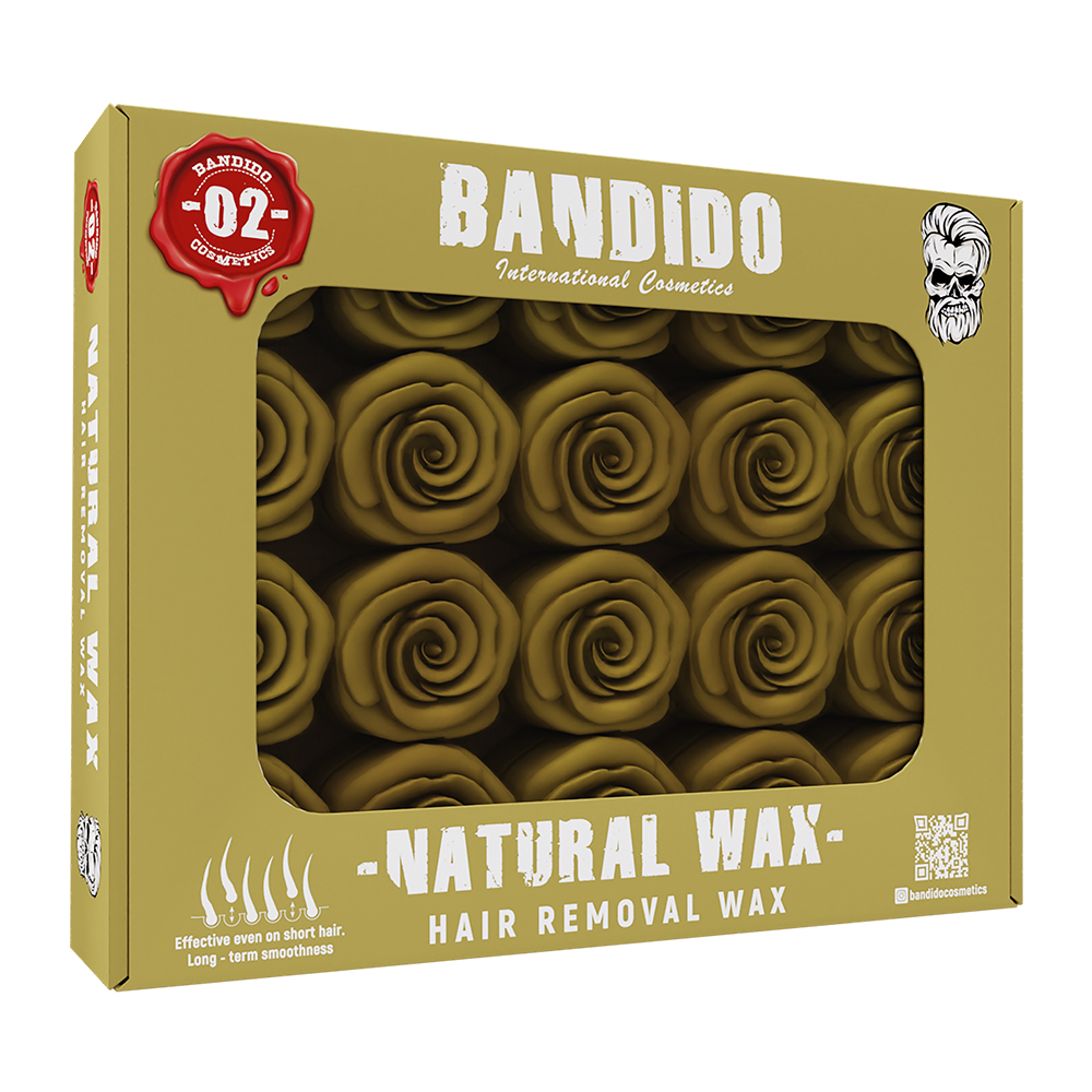 BANDIDO HAIR REMOVAL WAX NATURAL -500ml