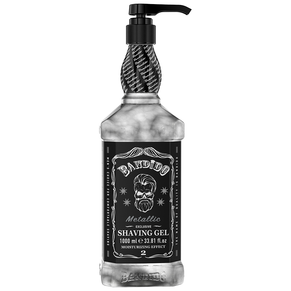 BANDIDO SHAVING GEL METALLIC -1000ml