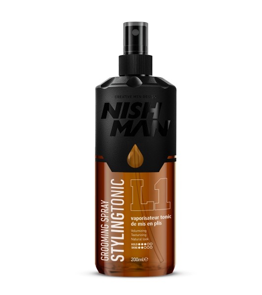 NISHMAN GROOMING SPRAY STYLING TONIC L1 -200ml