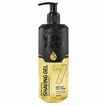 NISHMAN SHAVING GEL No7 - 400ml