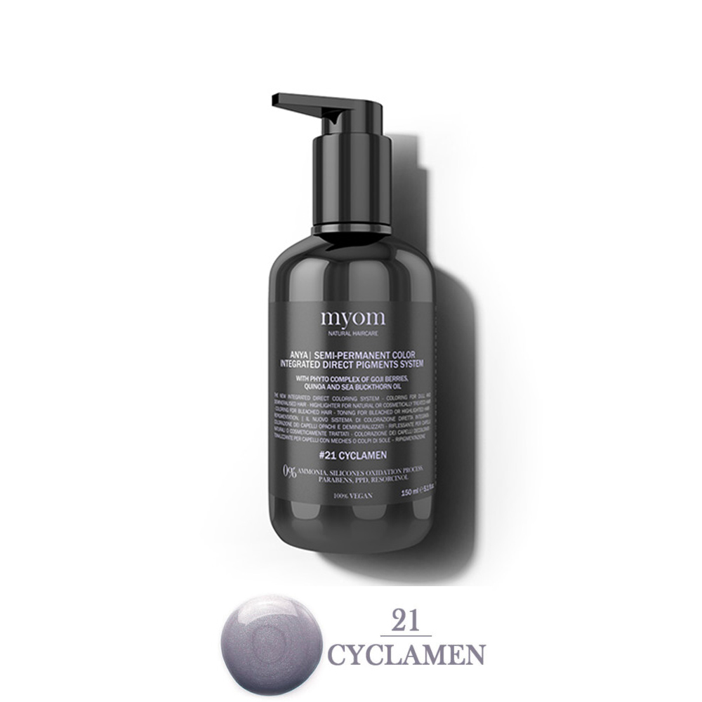 Myom Ημιμόνιμη Βαφή Χωρίς Αμμωνία 21 Cyclamen 150ml